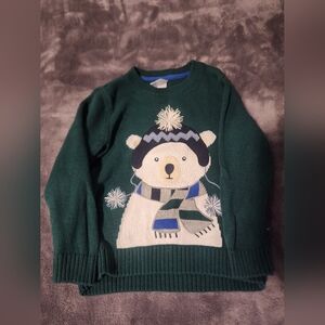 Gymboree Green Polar Bear Sweater